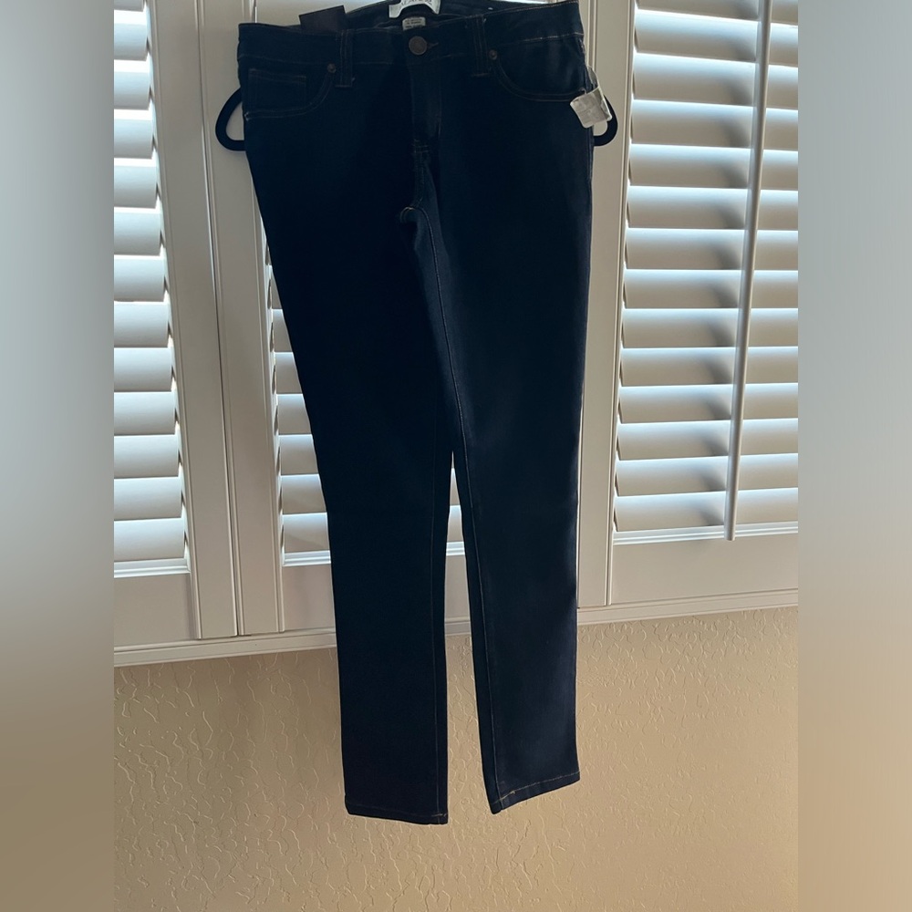 New Lightweight dark denim jeans.
